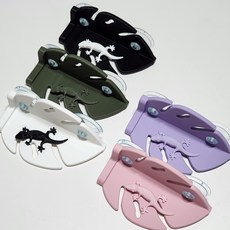 [아이디에이치] 크레스티드게코 참 부드러운 몬스테라 잎 백업 크레 도마뱀 은신처, 화이트, 1개