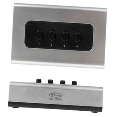 엠에스몰 USB2.0 4B 1A 수동선택기 벽걸이형 US14 pc용품