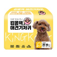 킹콩팩 강아지 기저귀 여아용, 중형, 30개입, 1개