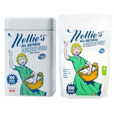 넬리 소다세제 100회 SET (100회 틴케이스 + 파우치 리필 100회), 1개, 1.5kg
