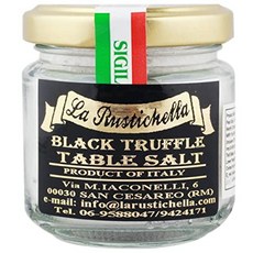 La Rustichella 樂其雅黑松露鹽 110克, 1個, *1, 110g