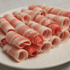 [한땀갈비] 초특가 삼겹살 부드럽고 육즙 가득한, 대패용, 2개, 1kg