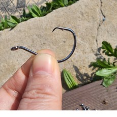 용피싱 드론낚시 자동후킹 1/0 바늘 생미끼 외수질 원투낚시 우럭 광어 참돔 감성돔 농어, 1개, 35개입