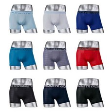 TRY Aerocool透氣舒適四角內褲 9件組