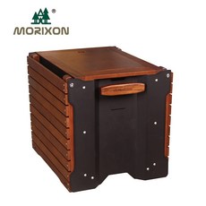 MORIXON 魔法鋁箱桌 露營箱, 磨砂黑