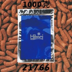 Hikari高夠力 BIG CARNI. 大型魚增豔浮水性雷龍龍魚羅漢魚飼料, 1個, 大型肉食性魚飼料1000克