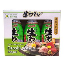 에스엔비 오로시 와사비, 175g, 3개