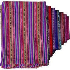 생동감 넘치는 컬러풀한 경량 내구성을 갖춘 독특한 페루 원주민 던지기 - 집 요가 해변 캠핑 피크닉 야외 활동 담요 70인치 x 47인치(보라색 안데스 스트라이프), Purple Andean Stripes