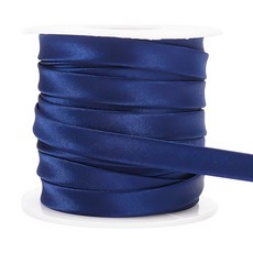 12.5m 폴리에스테르 의상 재봉 장식 DIY 단자 끈 짙은 남색, 진한파란색, 1롤