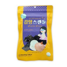 [해원당] 김양스캔들 양파김스낵 / 김스낵 맥주안주 간식 아이들간식 김부각 김과자 구운양파, 30g, 1개