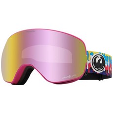 Dragon Alliance X2S 스몰 핏 핫 덕 골드 이온 렌즈 스노우 고글