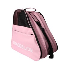 휴대용 파우치 가벼운 스 스케이팅 백 주최자 스포츠 야외 여행 성인, 옥스포드 천, 분홍색
