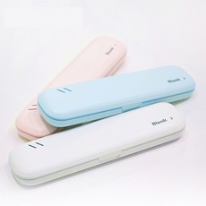 아이리버 휴대용 여행용 칫솔 살균기 어린이 입학선물 TBS-75, 화이트