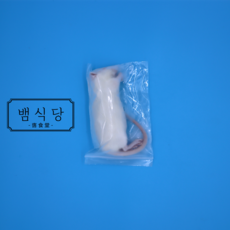 냉동래트 소 80-100g [진공포장] 뱀식당 먹이용쥐 렛 뱀먹이 볼파이톤 냉동쥐