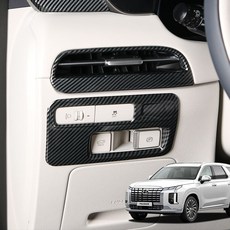 더뉴팰리세이드 튜닝 크러쉬패드 카본 몰딩 악세사리 doi+1906ez