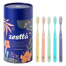 제스타 딥클린 칫솔 부드러운 미세모, 1개, 20개입