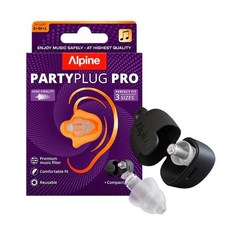 ALPINE PartyPlug Pro 頂級音樂派對耳塞 降噪 隔音, 1個