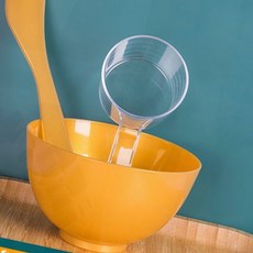 모델링팩 팩도구 3종 세트 팩볼 스파츌라 계량컵 뷰티 스킨케어 홈 케어 액세서리, 1개