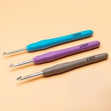 빈티지 코바늘 재료 키트 스웨터 인형 뜨개질 수공예 도구 섬유 바느질, 7. [thick head set] 4+5+6mm th, 1개