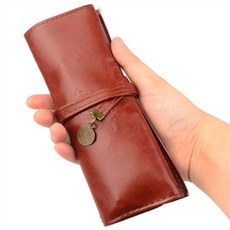 가죽필통 파우치필통 미술필통