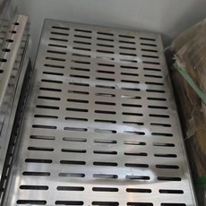 通用型201不鏽鋼下水道蓋板 露臺庭院排水溝蓋板 防臭蓋, 50*100*3CM速發, N/A