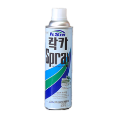 일신 락카 스프레이 페인트 전색상 낱개, 오렌지색, 1개, 420ml