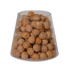 木質擴香球搭配造型玻璃瓶 DIY香氛精油擴香組 室內香氛擺飾，打造個人專屬香氛，淨化空氣，提升居家生活品質, 1個, C032富士山杯  100%滿