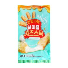 푸드올마켓_ 하이즐 치즈스틱 750g(25gx30ea) /냉동, 750g, 1개