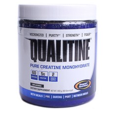 GASPARI NUTRITION Qualtine肌酸粉, 300g, 1罐