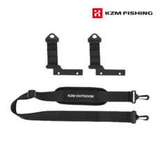 카즈미 스택 쿨러 36L 호환 숄더 스트랩 아이스박스 어깨끈, 1개, 블랙 숄더 스트랩