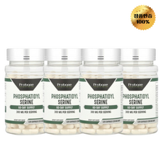 2+2 프로베이스뉴트리션 포스파티딜 세린 150mg 캡슐 120정, 4개