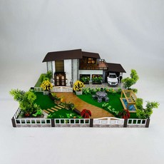 宣羿 金紙/紙紮 小房*2 華麗別墅莊園 花園