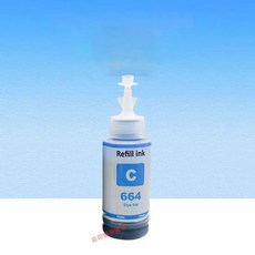 補充墨水 適用於 L120 L310 L360 L365 L385 L380 L455 L121 L550 L551 L565, 藍色墨水（70ML), 1個