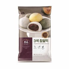 [오티삼립]빚은 3색 찹쌀떡 6입 14봉, 상세설명 참조, 없음