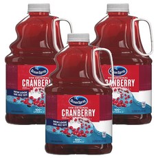 오션스프레이 크랜베리 주스, 3L, 3개