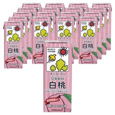 KIKKOMAN 龜甲萬 白桃豆漿飲品, 18個, 200ml