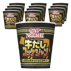 NISSIN 日清 CUP NOODLE 合味道 牛肉高湯辣牛肉湯麵 103g, 12個