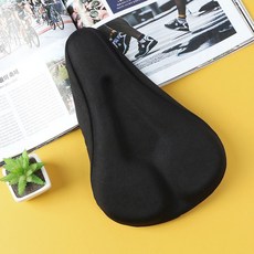 자전거 안장커버 젤쿠션 블랙 엉덩이보호 싸이클 jme*03355fW, 본상품선택, 1개