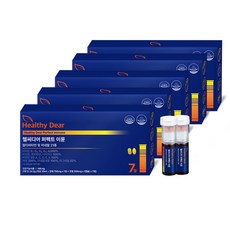 헬씨디어 퍼펙트 올인원 이뮨 멀티비타민 액상비타민 종합영양제, 5박스, 7회분