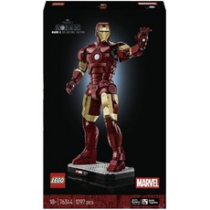 레고 슈퍼히어로 마블 아이언맨 마크 3 콜렉터 에디션 76344, 1개, 혼합색상