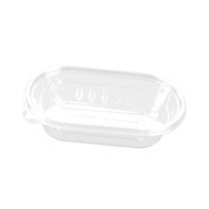 하라 타원형 투명 디저트 용기 디저트포장용기 식품포장용기 포장용기, 1개, 1개