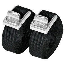 카메이트(Carmate) inno(이노) 하이 긴거리드 벨트 220 폭 25mm 전장 2.2m×2개입 고강도 강도 2배※ 폴리에스테르제 고정력 안정성 고내하중 고내구성 도금 버클