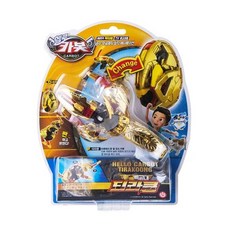 헬로카봇 황금특공대 티라쿵 로봇장난감, 혼합색상, 1개