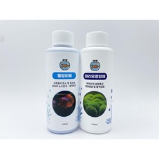 어밥 어항 물갈이제 / 마리모 물수초 키우기 영양제 120ml 2종, 1개