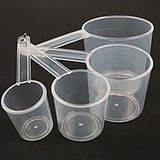 [PRO] 프로 계량컵(4종) 반투명, 단품