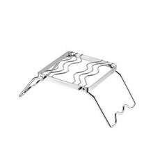 폴딩 미니 화로받침대 그릴 오덕스탠드 그릴스탠드 캠핑준비물, 1개, 실버