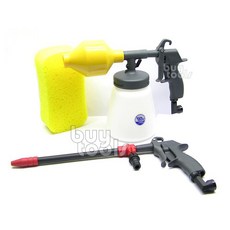 BuyTools 專業級氣動泡沫槍 洗車泡沫機 雪花機 吹塵風槍 高壓清洗槍兩用 洗車海棉 台灣製造