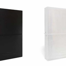 셀러덕 티켓북 스티커 4장 비닐바인더, 블랙