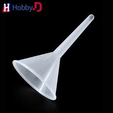 HobbyD 플라스틱 목이 긴 깔때기 75mm 벌크형 1개