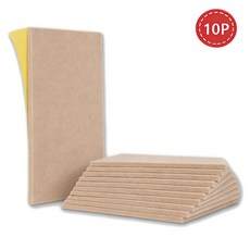 접착식 흡음재 방음판 면판 침실 30cm*60cm 10pcs 9mm 두께, 카키색, 10개